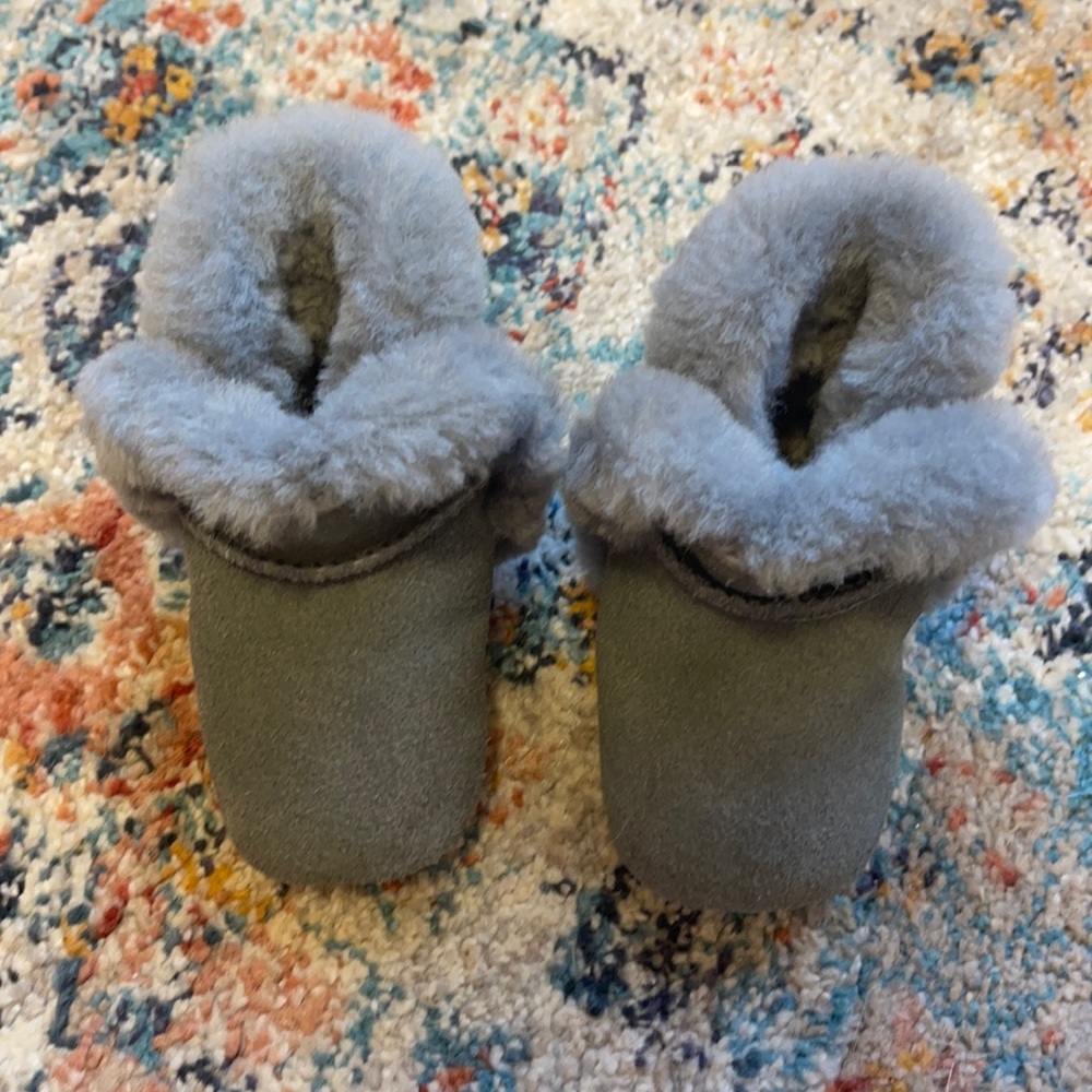 Grey baby UGGs